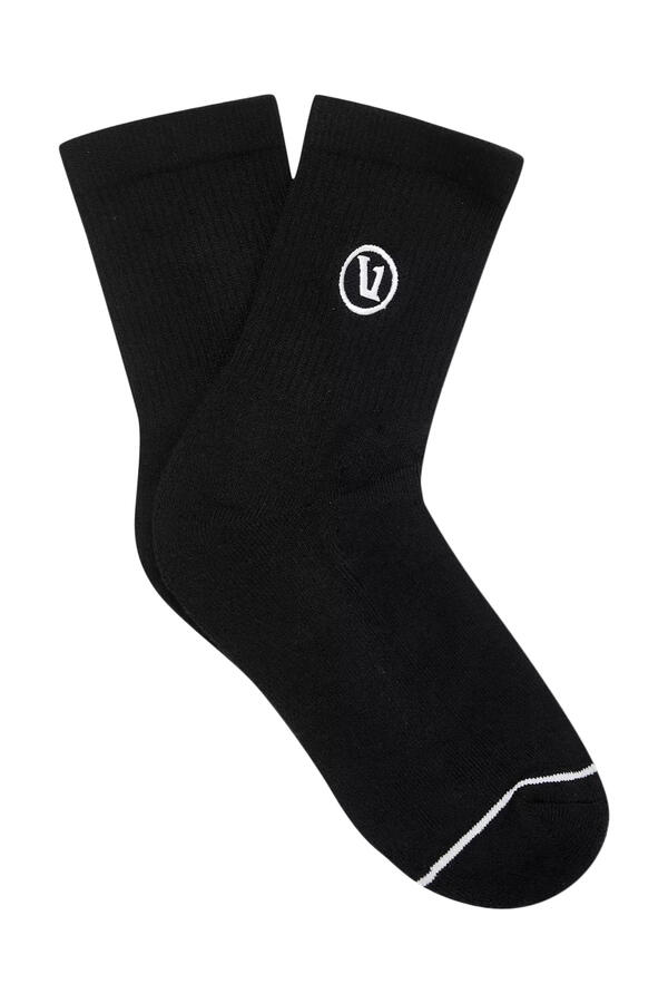 Logo Half Crew Socks