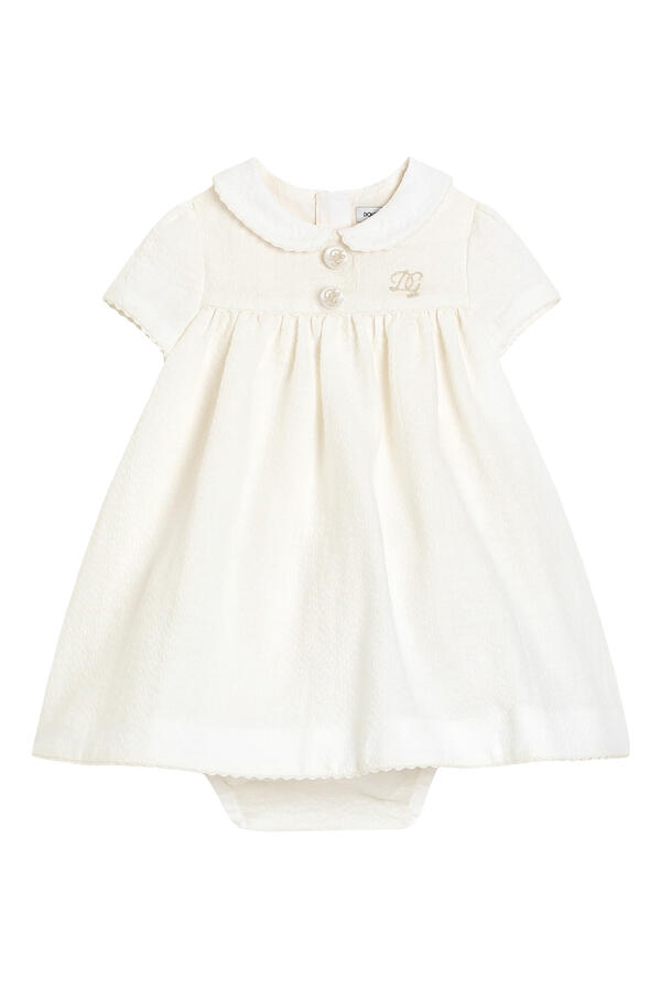 Kids Seersucker Linen Dress