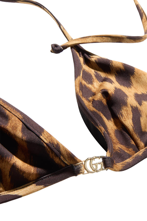 Leopard Print Bikini Set