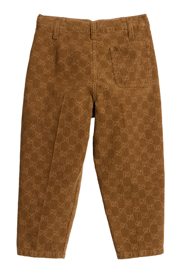 Kids GG Velvet Corduroy Pants