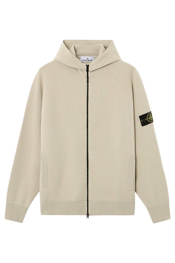 Knit Hooded Jumper