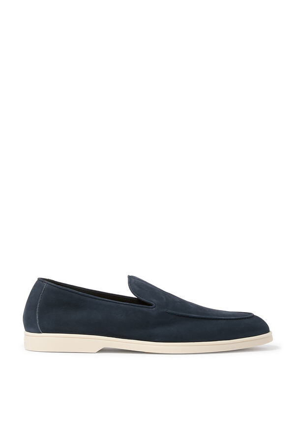Topstitching Suede Loafers 20