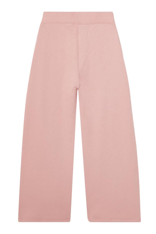 Kids French Terry Wide-Leg Joggers