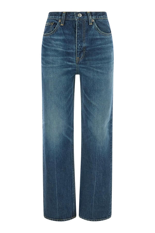 Classic Slim Denim Full Length Jeans