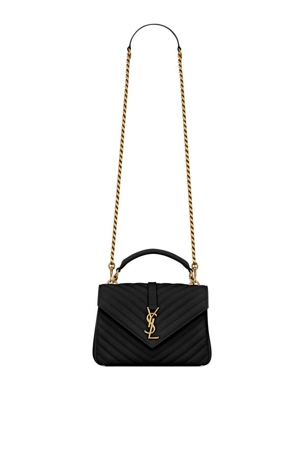 College Medium Bag in Quilted Leather 