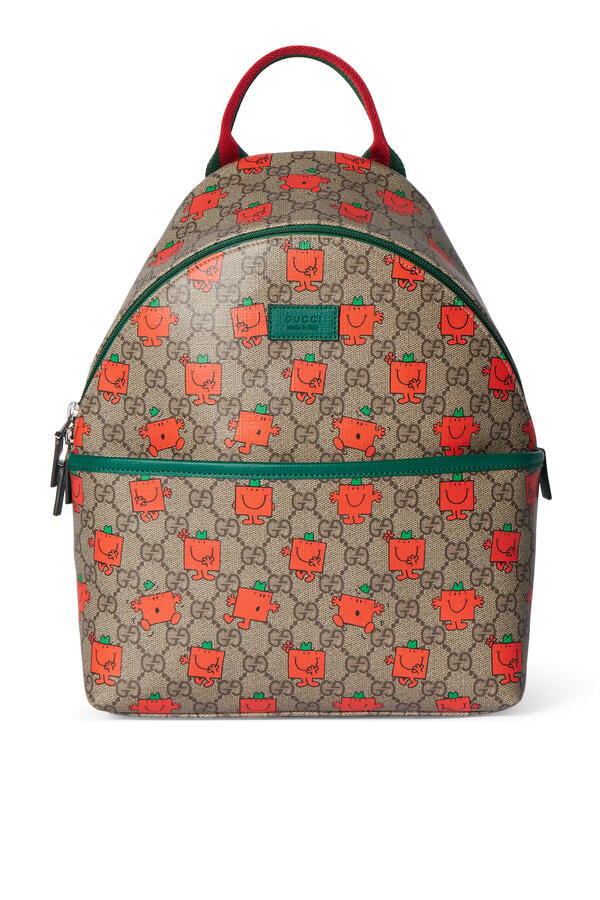 Kids Printed GG Backpack
