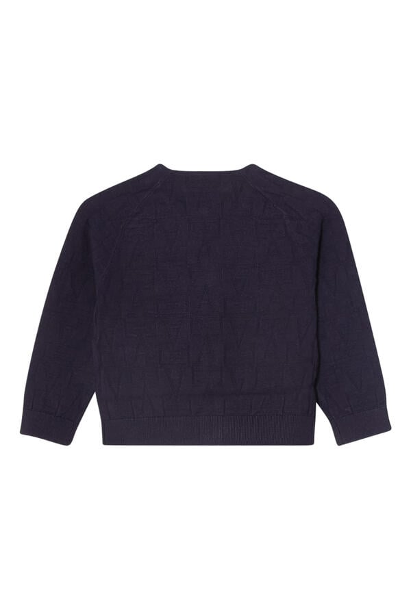 Kids EA Logo Cardigan