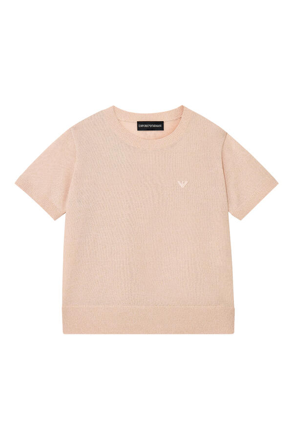 Kids Embroidered Logo Pullover