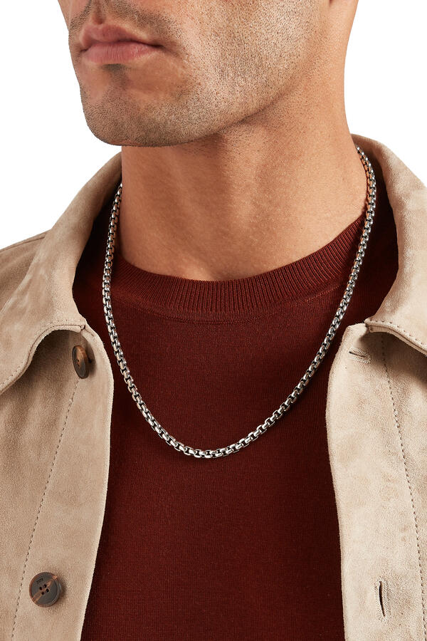 Large Box Chain Necklace
