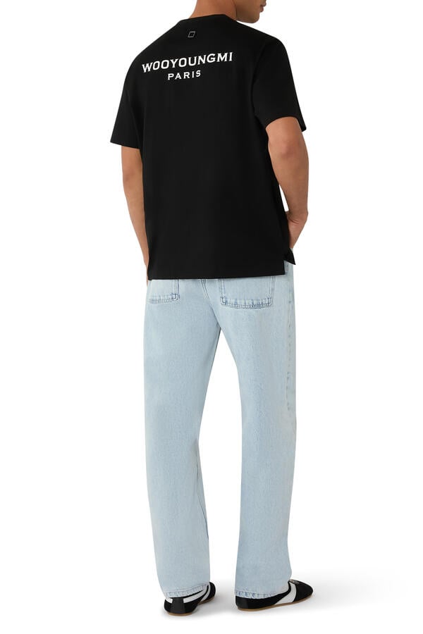 Back Logo Cotton T-Shirt