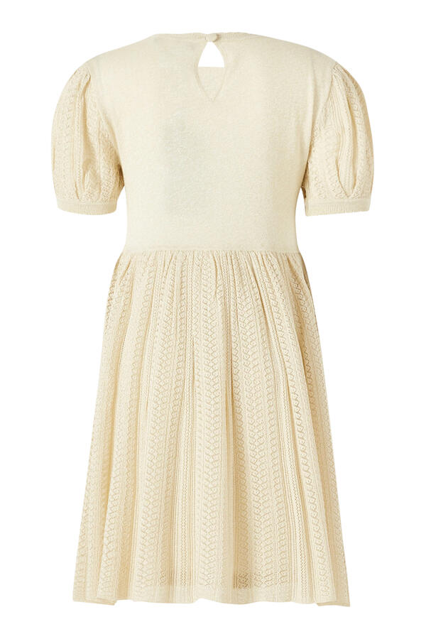 Kids Metallic Thread Detail Dress