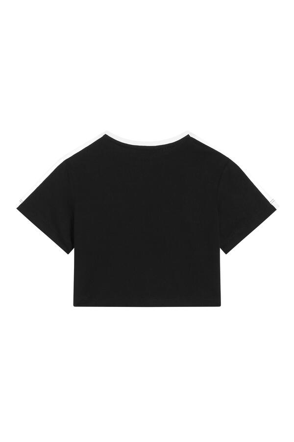 Kids Jersey T-Shirt With Logo Embroidery
