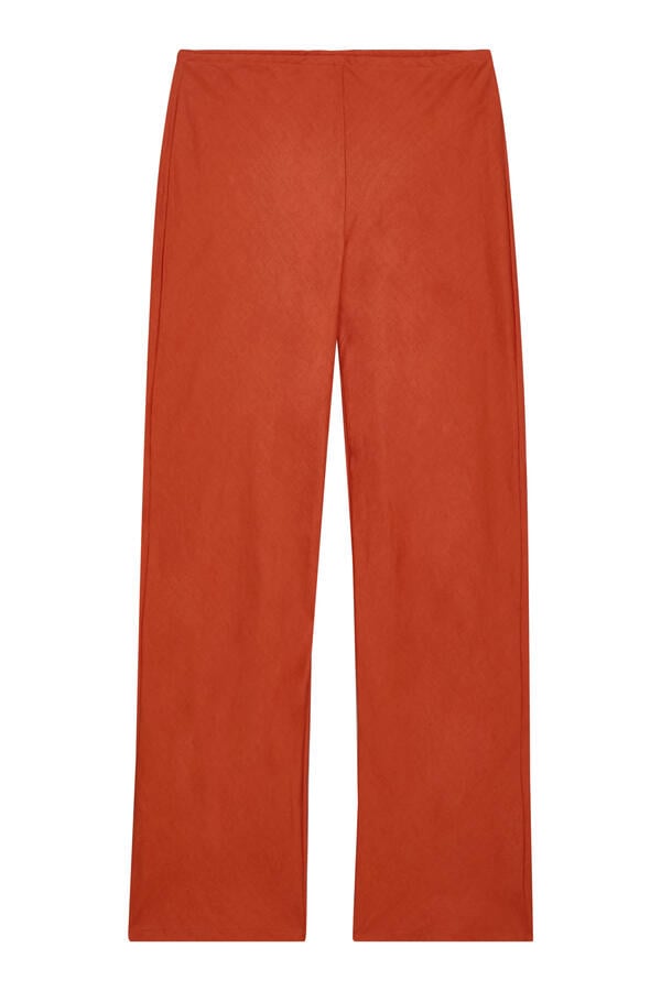 Gale Linen Mid Rise Pants