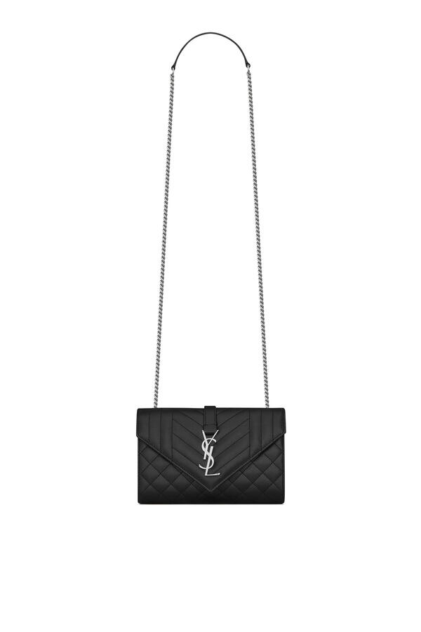  Envelope Small Bag in Quilted Grain De Poudre Embossed Leather