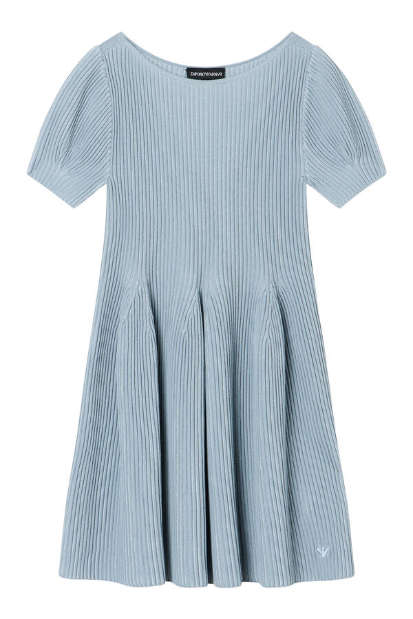 Kids Ribbed Knit Dress