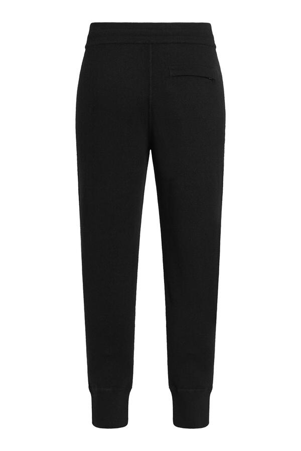 Logo Smooth Cashmere Jogging Trousers