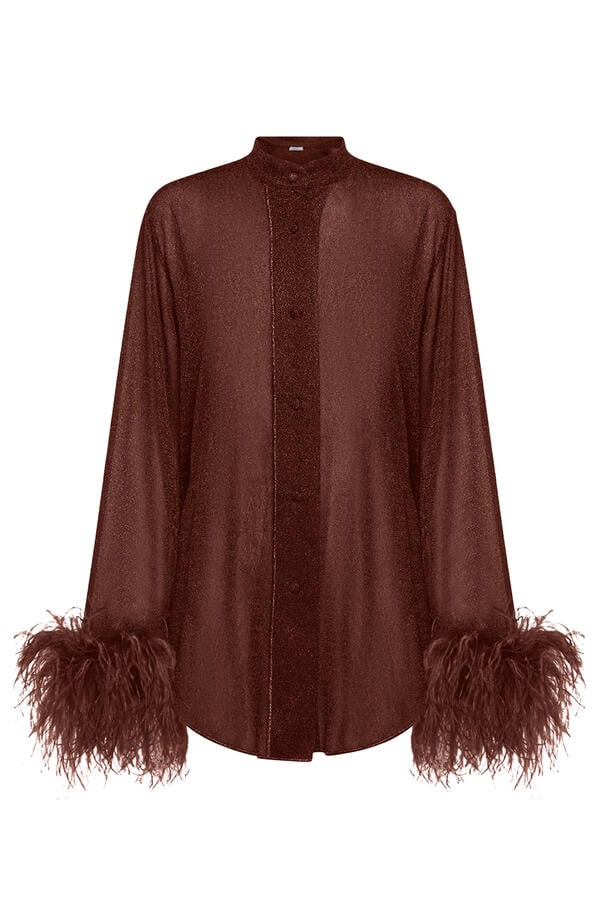 Lumiere Plumage Long Shirt