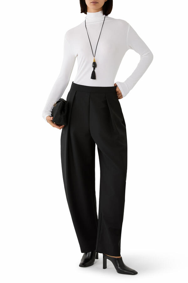 Essential Long-Sleeve Turtleneck Top