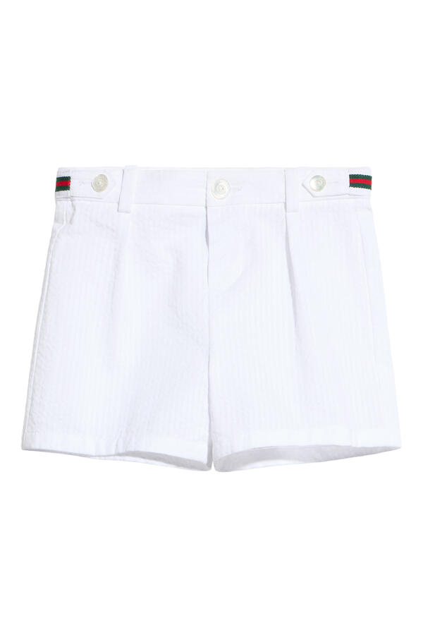 Kids Crinkle Cotton Shorts