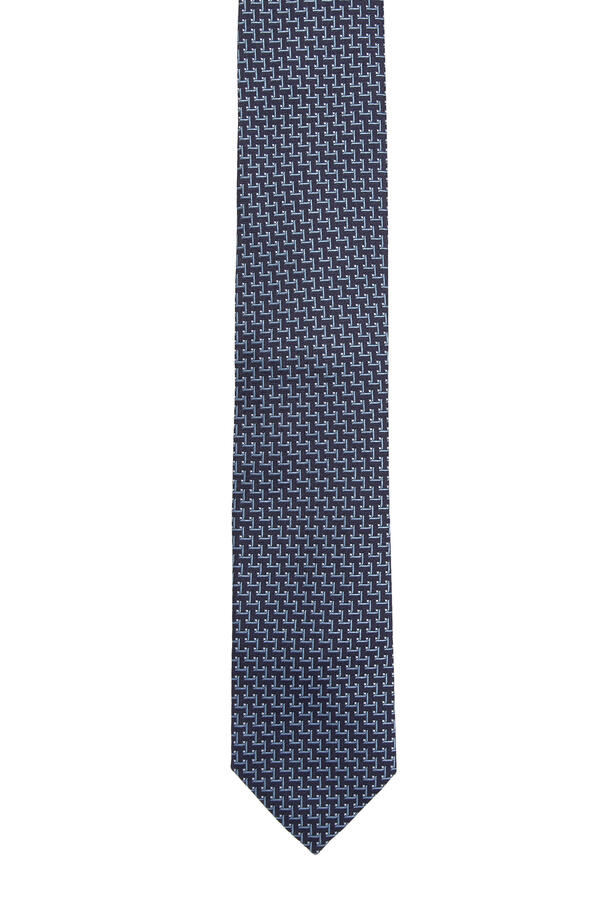 Geometric Woven Tie 