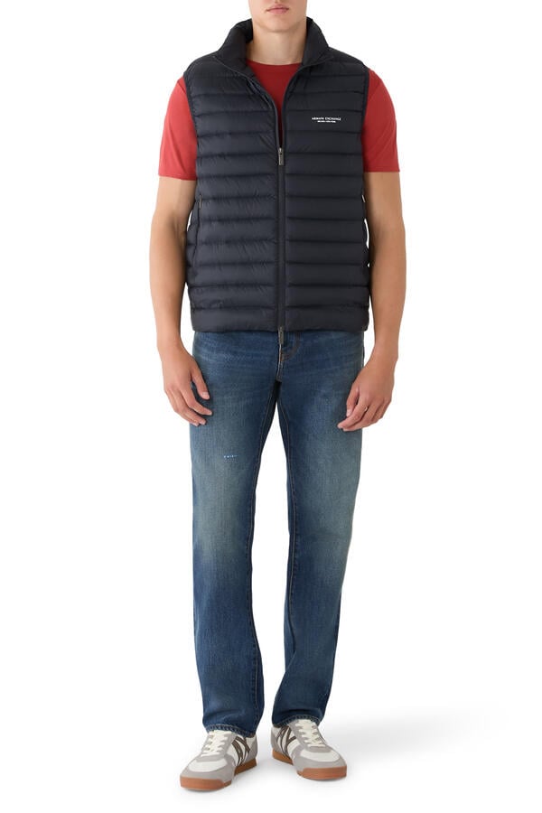Quilted Full-Zip Down Vest