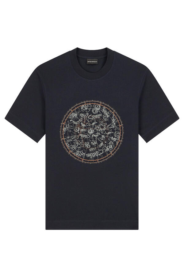 Heavy Jersey T-Shirt with Print and Eagle Hong Kong Capsule Collection 