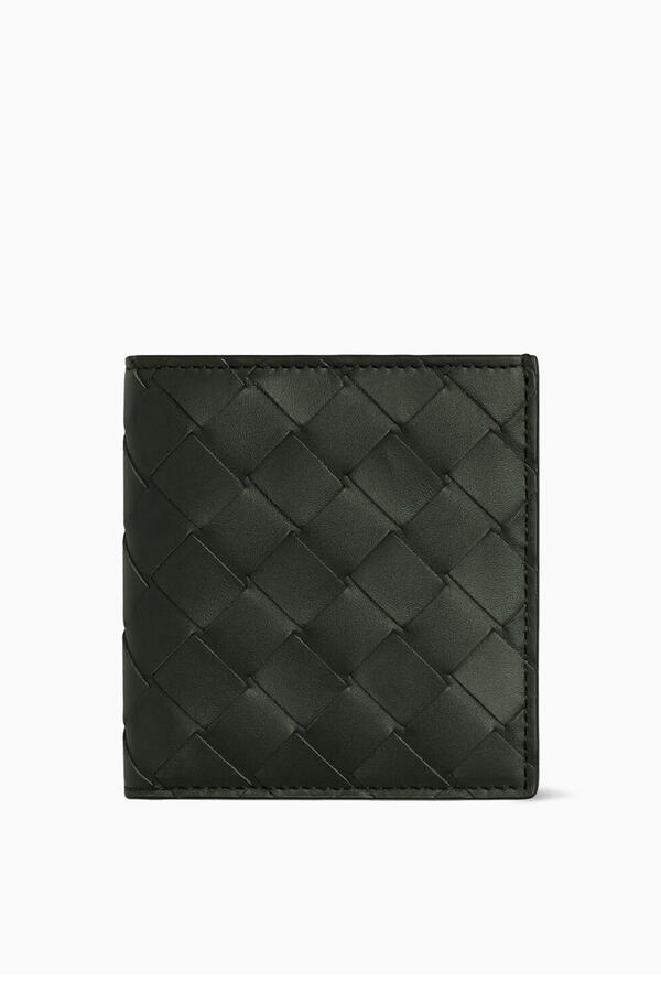 Intrecciato Slim Bi-Fold Wallet