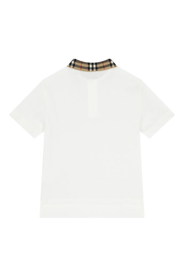 Check Collar Polo Shirt