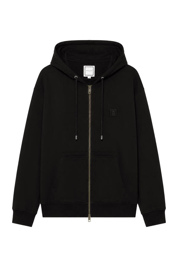 Back Logo Zip-Up Hoodie 