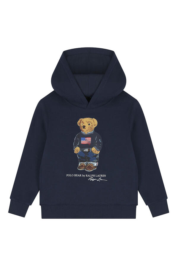 Kids Polo Bear Fleece Hoodie 