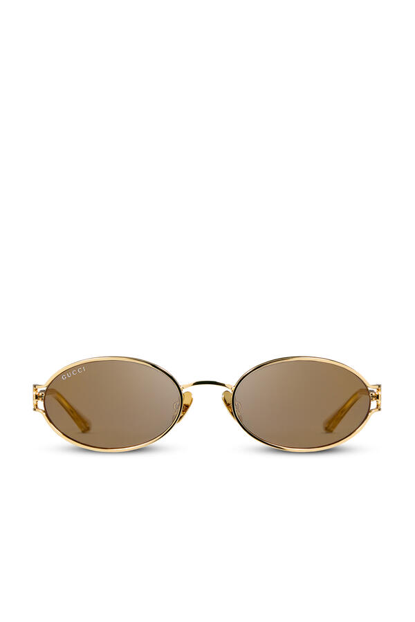 Rectangular-Frame Sunglasses