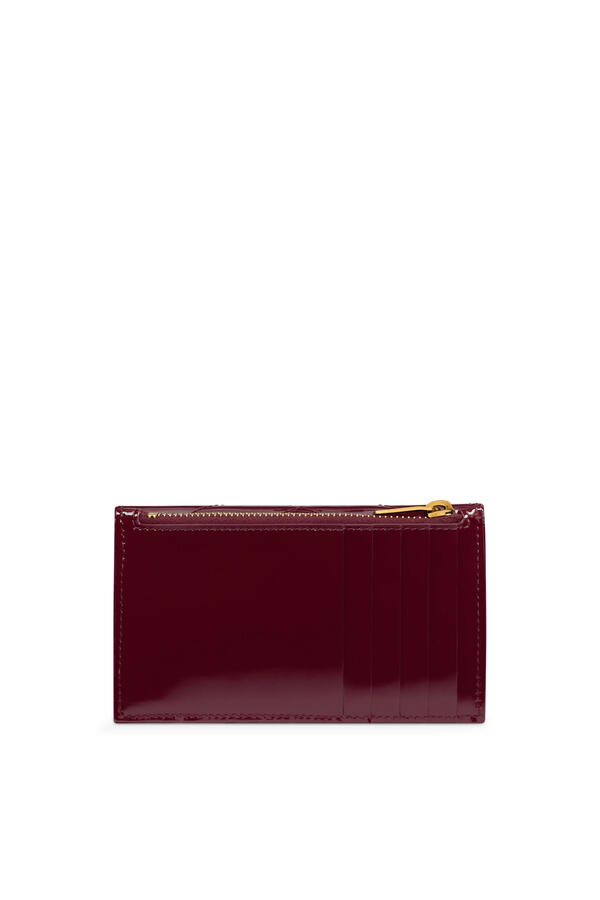 Fragments Zipped Credit Card Case with Flap