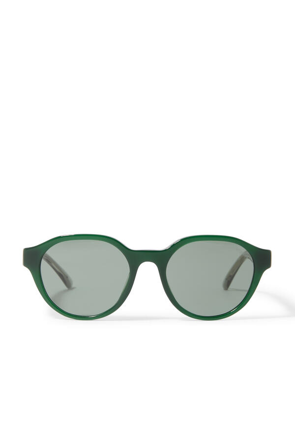 Kids Eagle Logo Round Sunglasses