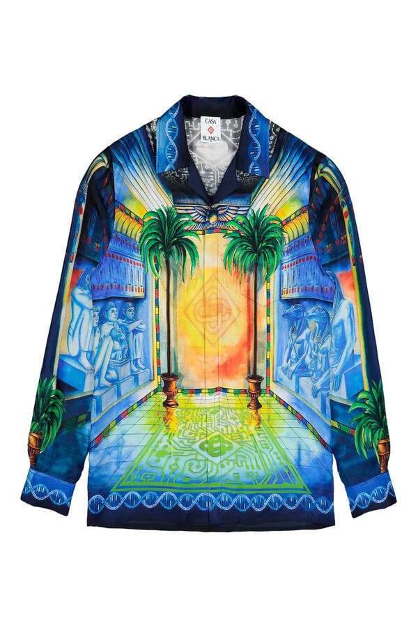 Géométrie Sacrée Long Sleeve Shirt