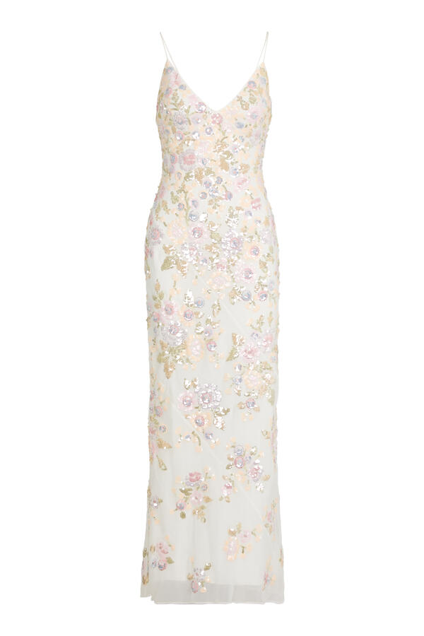 Sequin Paradise Georgette Cami Gown