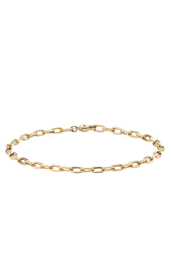 Madison Thin Bracelet, 18k Yellow Gold