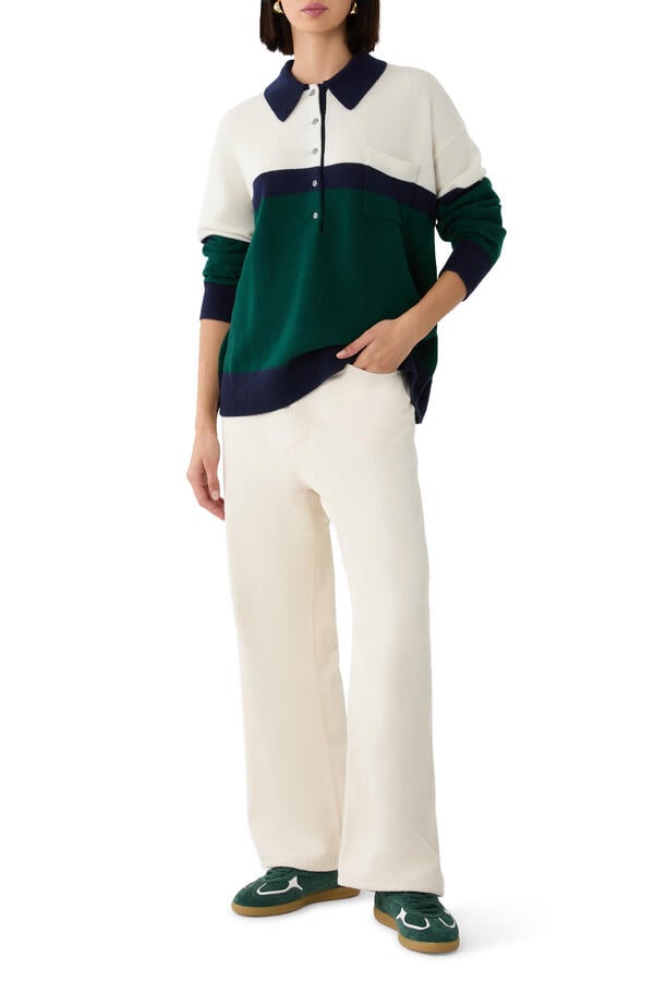 The Oversized Rugby Sweater