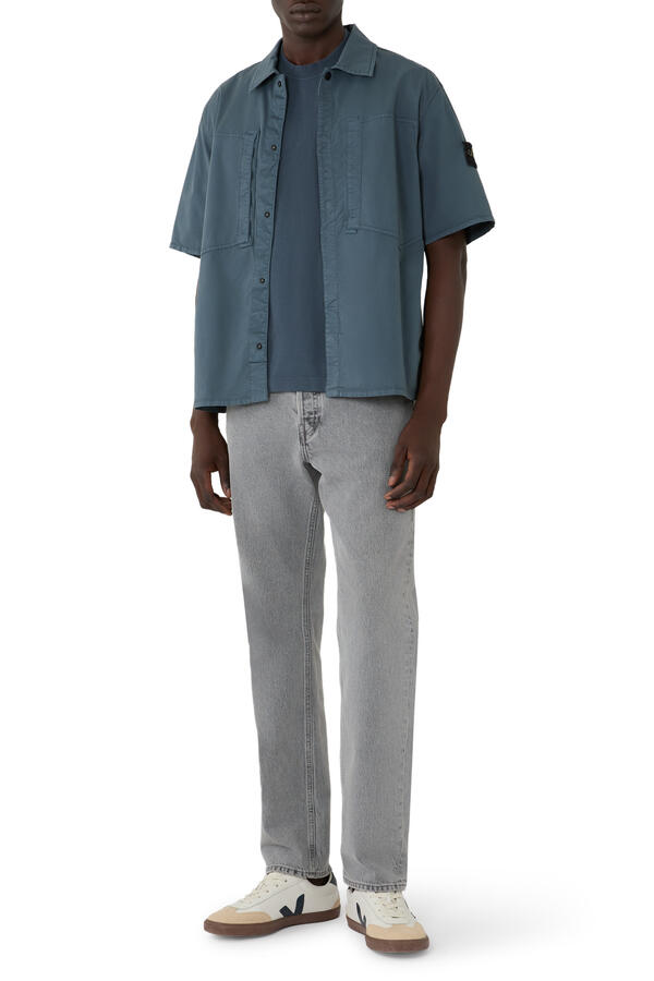 Logo Patch Chest Pocket Shirt
