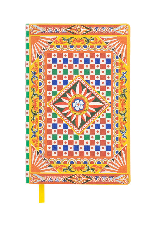 Carretto Small Ruled Notebook with Textile Cover