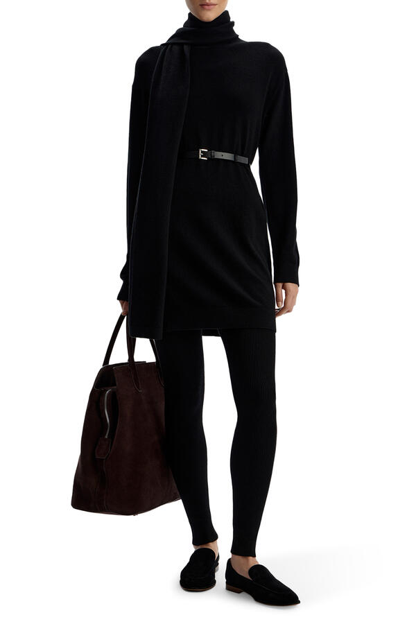 Wool Cashmere Scarf Dress
