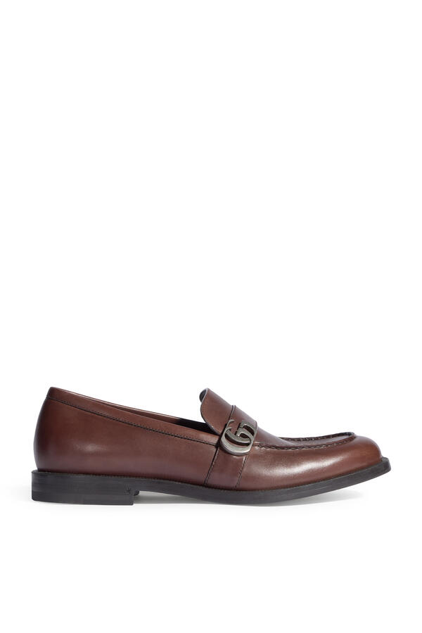 GG Leather Loafers
