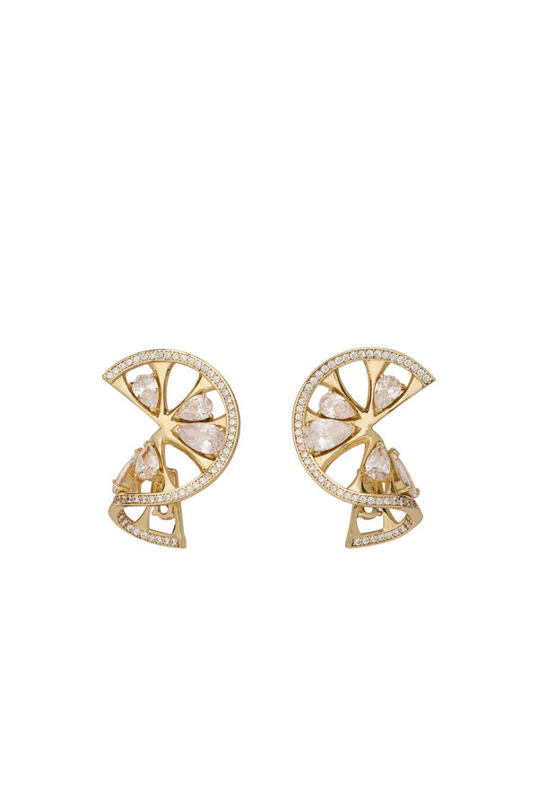  Twisted Statement Earrings 