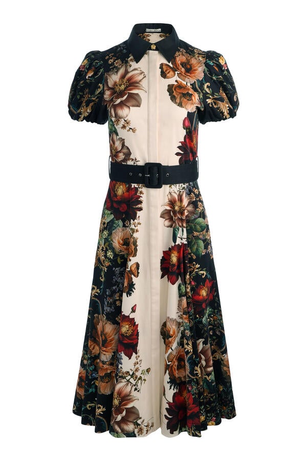 Henrietta Belted Midi Dress