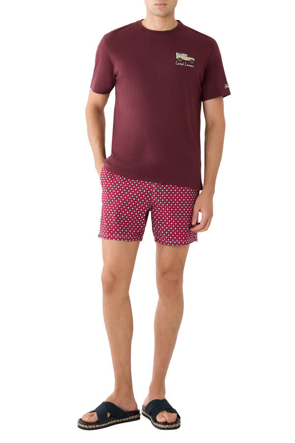 All-Over Print Lighting Micro Swim Shorts