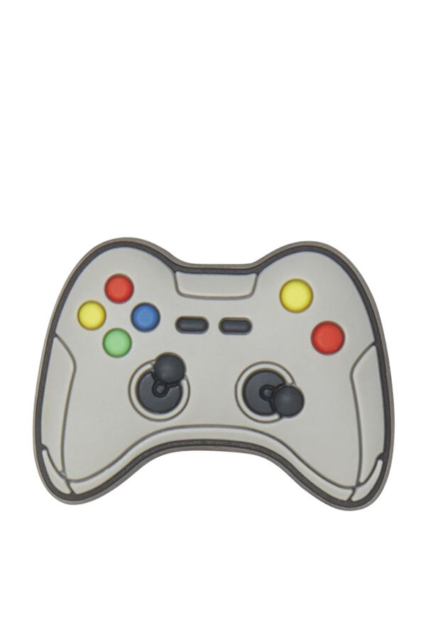 Kids Grey Game Controller Jibbitz 
