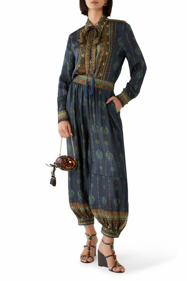  Ascent Satin Scarf Shirt