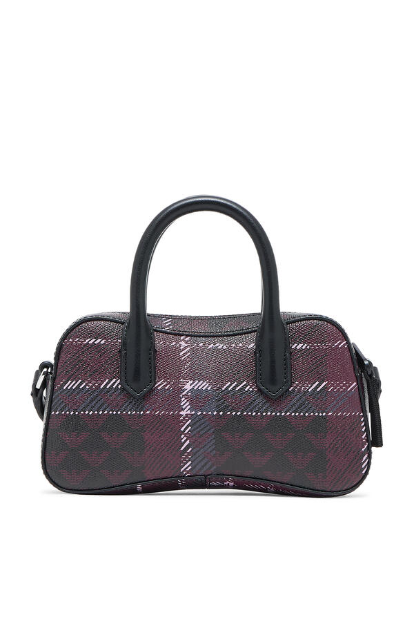 Kids Tartan Effect Handbag
