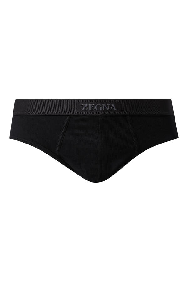 Ribbed Cotton Modal Briefs