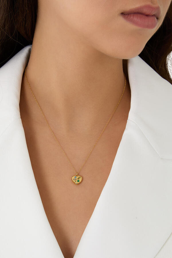 Self-Love Club Pendant, Metal