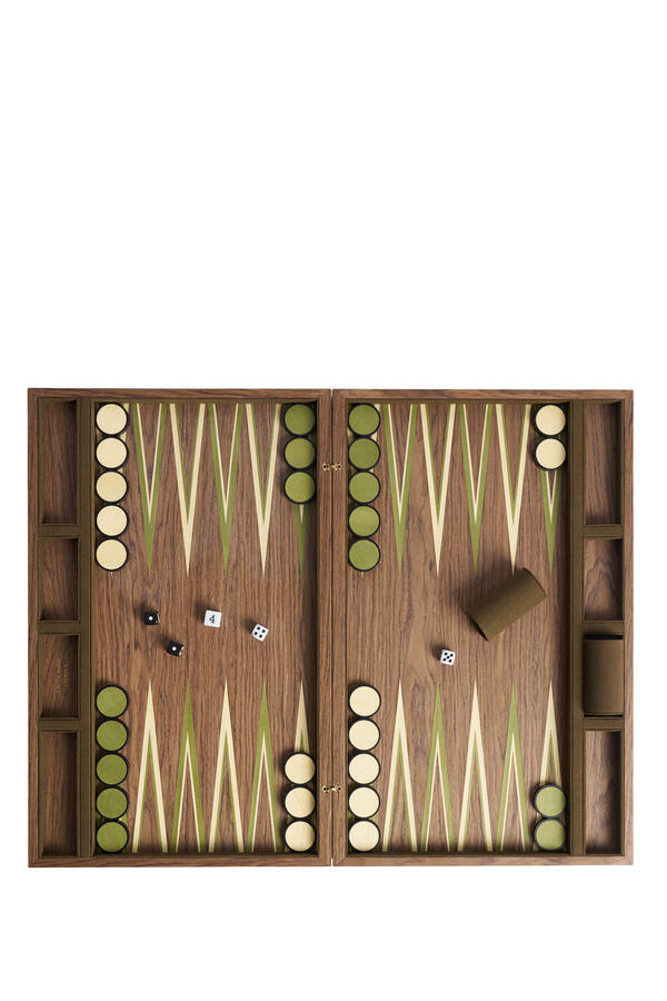 Fortuny Backgammon – Garno Isole Military Green